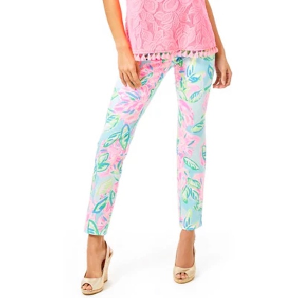 Lilly Pulitzer Pants - Lilly Pulitzer®
Women's Kelly High Rise Skinny Ankle Pants